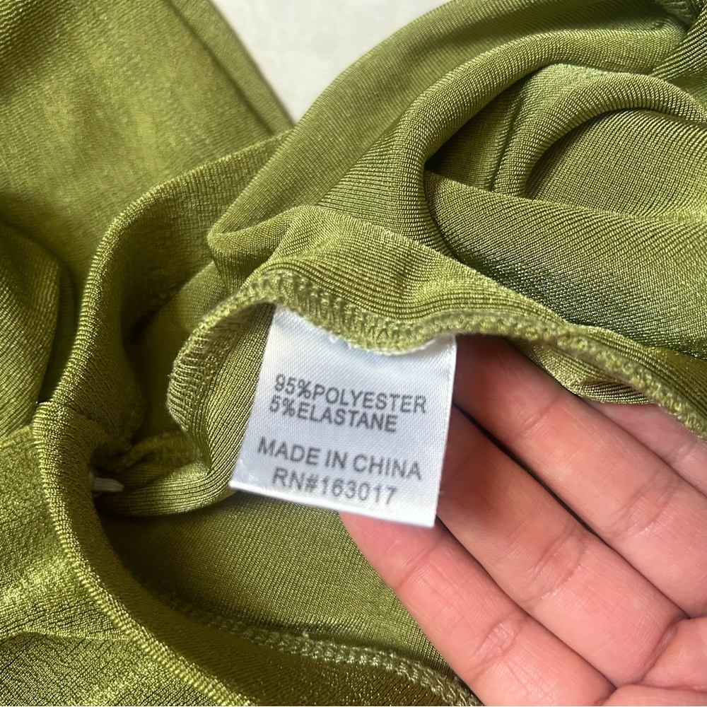 Princess Polly green boogie pants - Picture 3 of 7